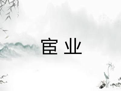 宦业 宦业
