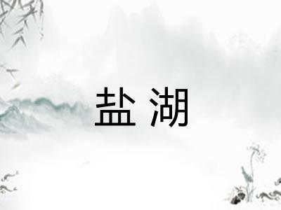 盐湖 盐湖