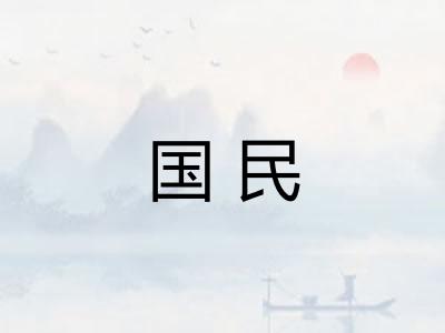 国民