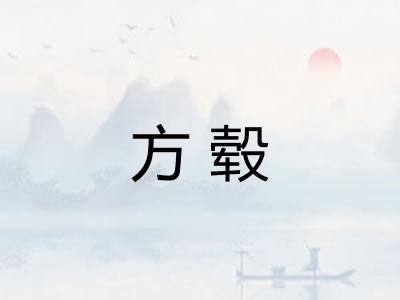 方毂 方毂