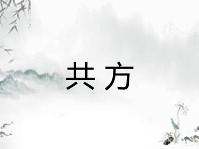 共方 共方