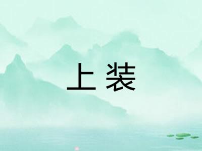 上装 上装