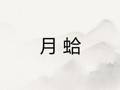 月蛤 月蛤