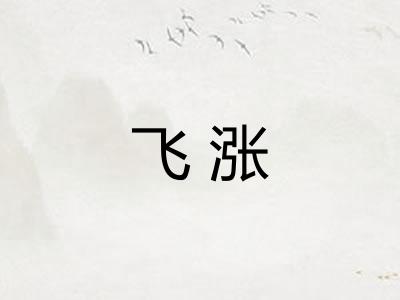 飞涨 飞涨