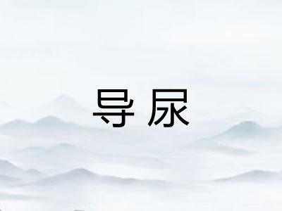 导尿 导尿