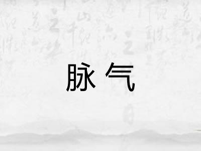 脉气 脉气