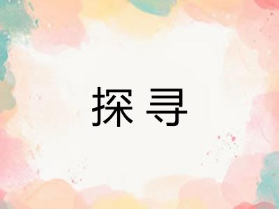 探寻 探寻