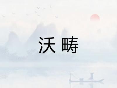 沃畴 沃畴