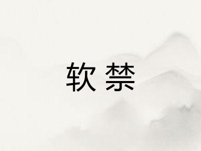 软禁 软禁