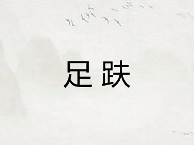 足趺 足趺