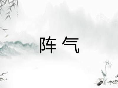 阵气 阵气
