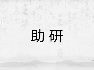 助研 助研