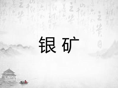 银矿 银矿