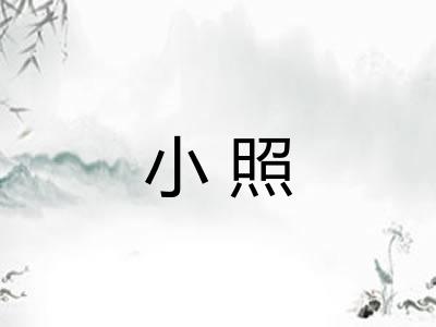 小照