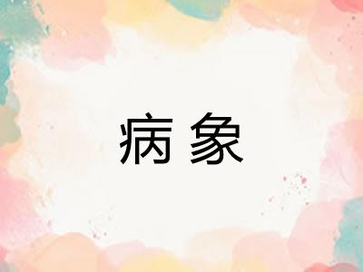 病象 病象