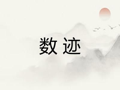 数迹 数迹