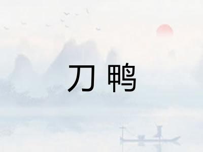 刀鸭 刀鸭