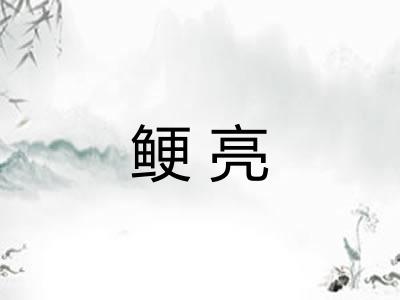 鲠亮 鲠亮