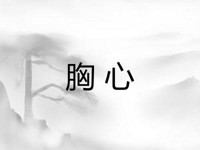 胸心 胸心