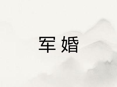 军婚 军婚