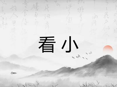 看小 看小