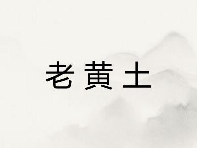 老黄土