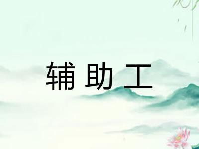 辅助工 辅助工