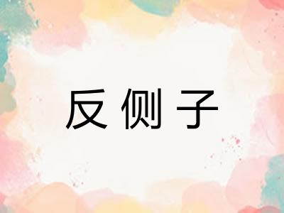 反侧子 反侧子