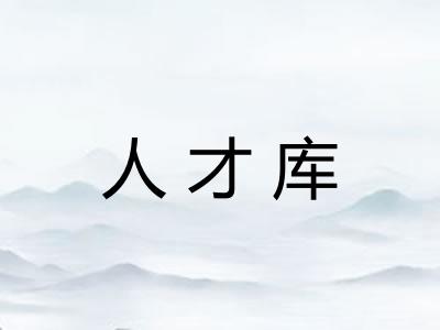 人才库 人才库