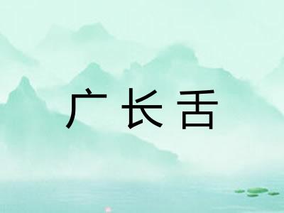 广长舌