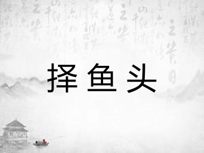 择鱼头 择鱼头