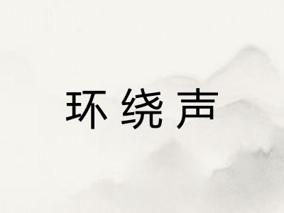 环绕声 环绕声