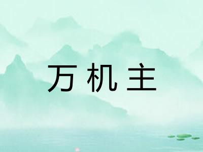 万机主 万机主