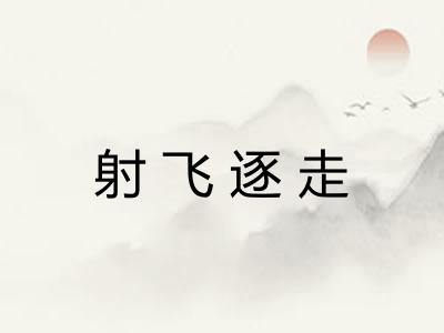 射飞逐走