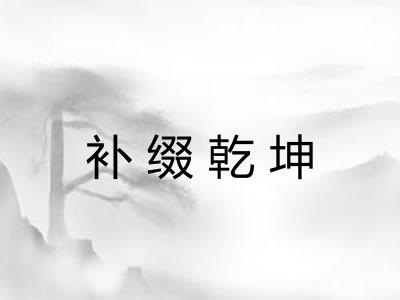 补缀乾坤 补缀乾坤