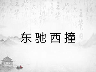 东驰西撞 东驰西撞