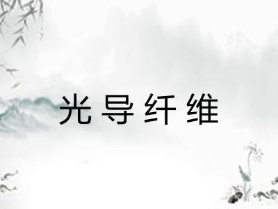 光导纤维 光导纤维