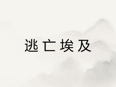 逃亡埃及 逃亡埃及