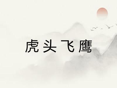 虎头飞鹰 虎头飞鹰