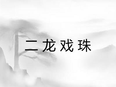 二龙戏珠