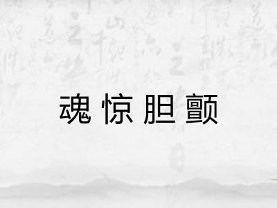 魂惊胆颤