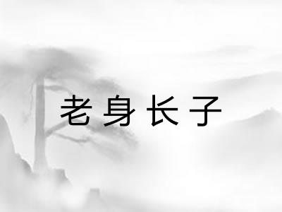 老身长子