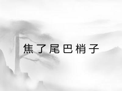 焦了尾巴梢子 焦了尾巴梢子