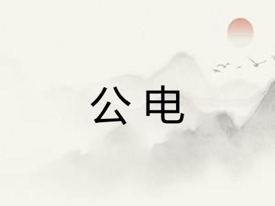 公电