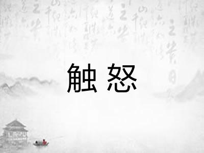 触怒 触怒