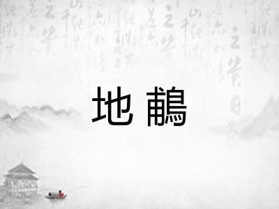 地鵏