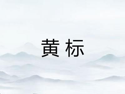 黄标 黄标