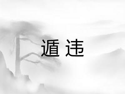遁违