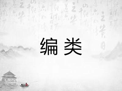 编类