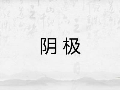 阴极